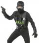 Preview: SWAT Einsatz Set Weste, Maske, Abzeichen, Pistole, Handschellen, Funkgerät, Taschenlampe, Handgranate, Fernglas