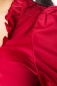 Preview: Dirndline stilechte Dirndl-Bluse mit Halbarm Rot