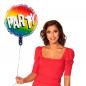 Preview: Folienballon Party zweiseitig Ø 45 cm