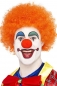Preview: Orange Clowns Perücke Deluxe