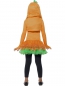 Preview: Kürbis Halloween-Kinder-Kostüm orange-schwarz