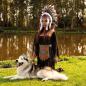 Preview: Indianer Federschmuck Apachen Häuptling