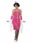 Mobile Preview: 20er Jahre Carla Flapper Kostüm pink