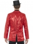 Mobile Preview: Pailletten Jacke Jacket in Rot
