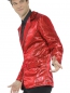 Mobile Preview: Pailletten Jacke Jacket in Rot