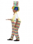 Preview: Jungen Clown Kostüm, bunt, mit Hose, Fliege und Hut
