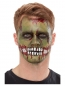 Mobile Preview: Make-Up Zombie Face Kit, Grün, mit Schminke, Blut, Stiften, Transfer & Schwamm