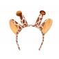 Preview: Giraffen Set mit Plüsch Ohren und Schwanz für Erwachsene