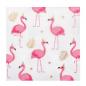 Preview: 20 Papierservietten Flamingo 33 x 33cm