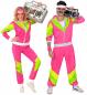 Preview: 80er Jahre Trainingsanzug Pink-grün Unisex