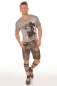 Preview: Trachten T-Shirt Beppi für Männer von HangOwear in Grau