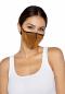 Preview: Leg Avenue Strassstein Gesichts Maske M1019 Gold