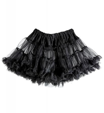 Schwarzer kurzer Petticoat