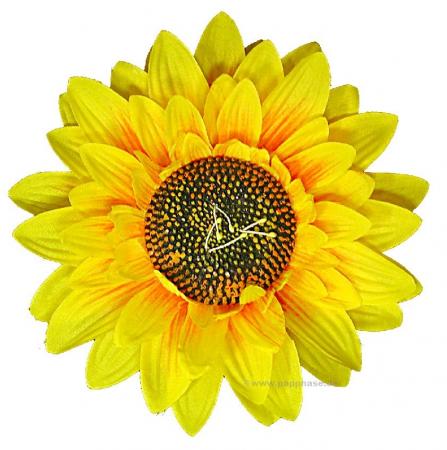 Riesen Sonnenblume 19cm als Brosche