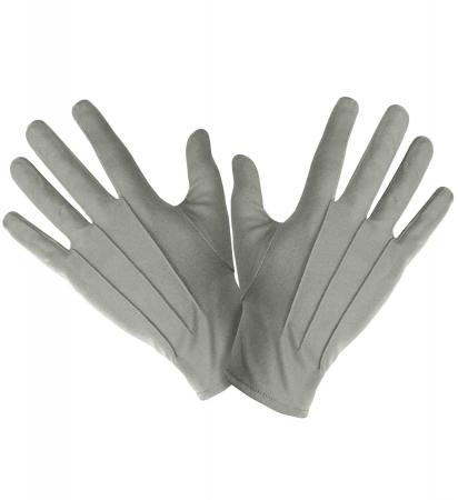 Graue Handschuhe