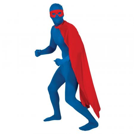 Superhelden Cape Umhang in Rot 122cm