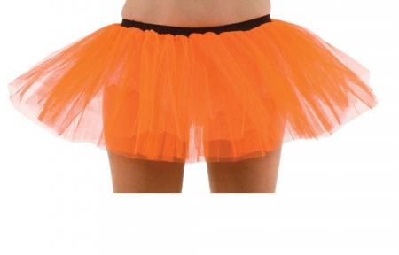 kurzer Petticoat Tutu in Neon Orange