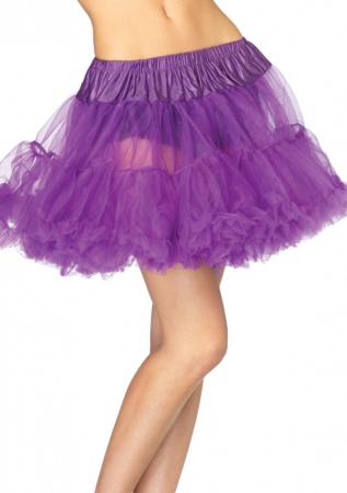Leg Avenue Halblanger Petticoat Tüll Purple