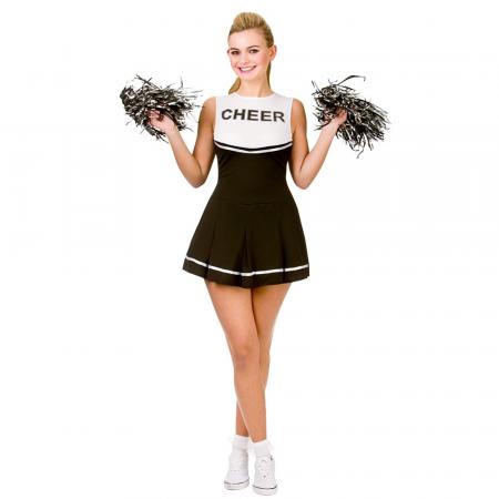 Rachel High School Cheerleader Kostüm schwarz