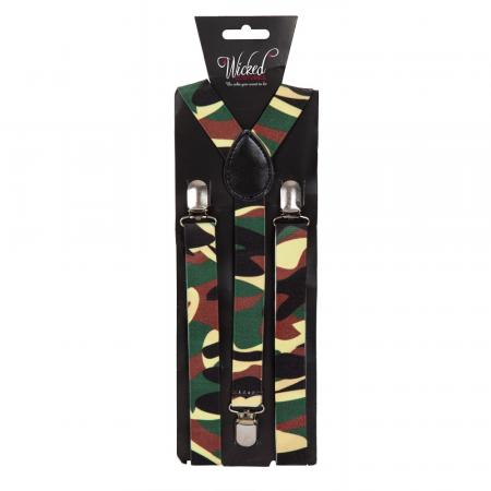 Hosenträger Camouflage Armee Muster