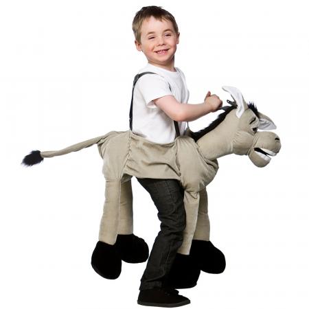 Ride On Esel Plüschkostüm Kinder