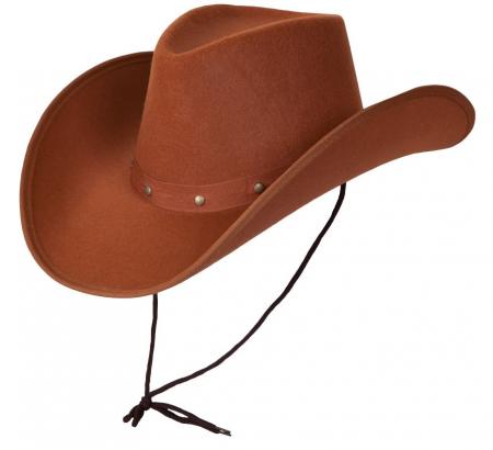Cowboy Hut Texaner in Braun