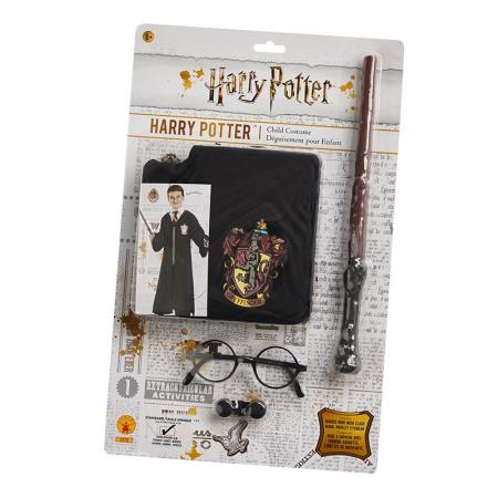 Harry Potter Set mit Umhang, Brille und Zauberstab