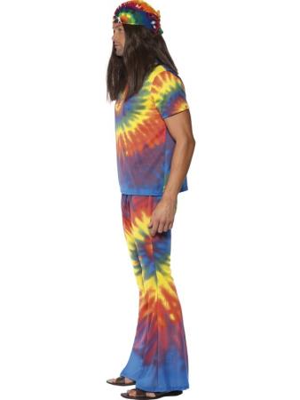 Hippie Kostüm Rainbow-Man