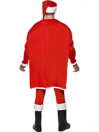 Kostüm Super Santa / Superman-Weihnachtsmann Kostüm