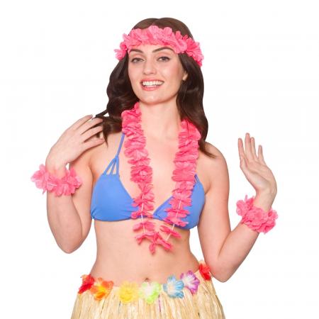 Aloha Hawai Hula Set 4-teilig bunt