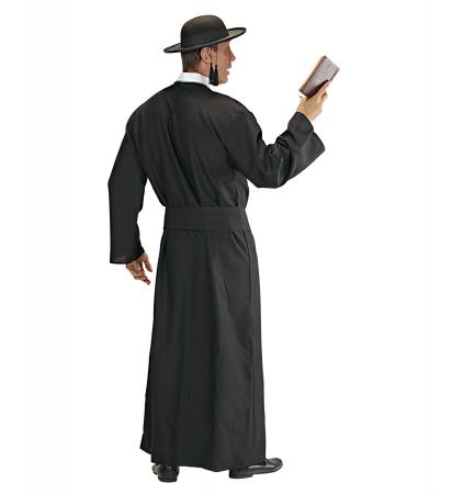 Priester Kostüm mit Robe und Gürtel
