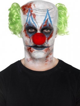 Make Up Set Sinister Clown Kit mit Perücke