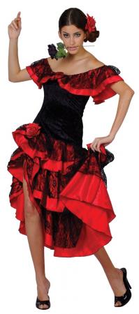 Spanische Flamenco Tänzerin Senorita Mathilde