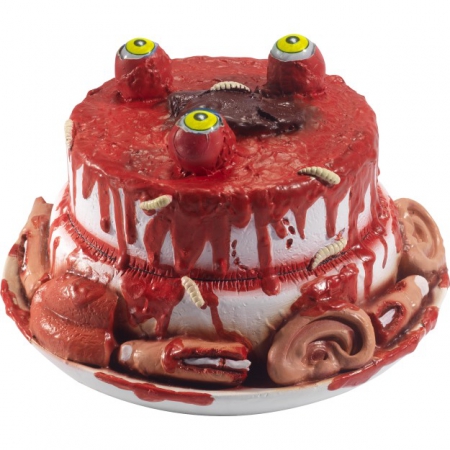 Latex Zombie Kuchen mit Augen, Ohren und Fingern