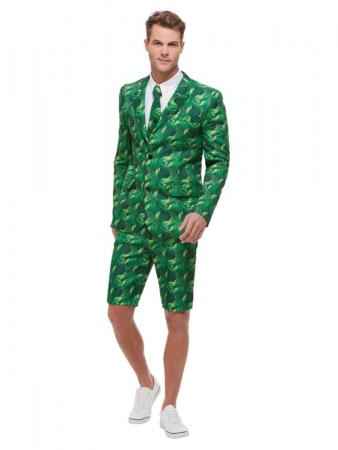 Mister Tropical Palmen Party Anzug Standout Suit
