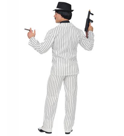 20er Jahre Gangster Kostüm Anzug mit weiten Nadelstreifen