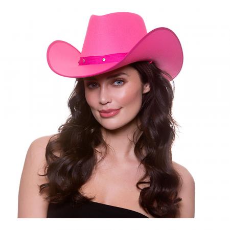 Cowboy Hut Texaner in Hot Pink