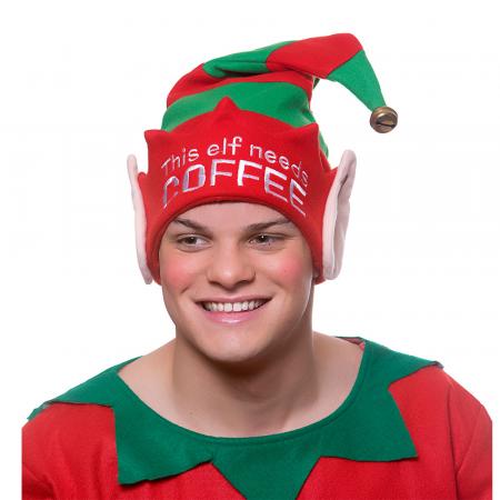 Dieser Elf braucht einen Kaffee Hut
