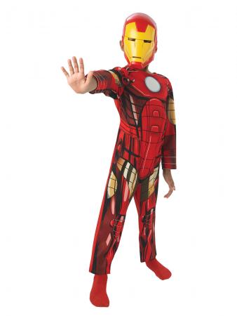 Avengers Iron Man Overall Kinderkostüm Lizenzware rot-gold