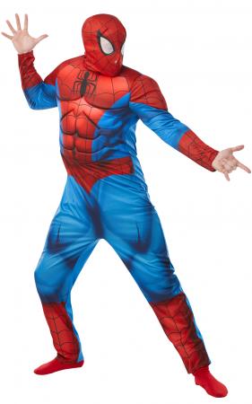 Spider-man Kostüm für Herren Deluxe