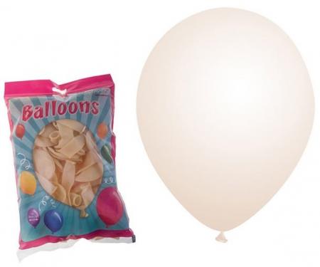 100 Stück Luftballons Party-Deko transparent 12" 30cm