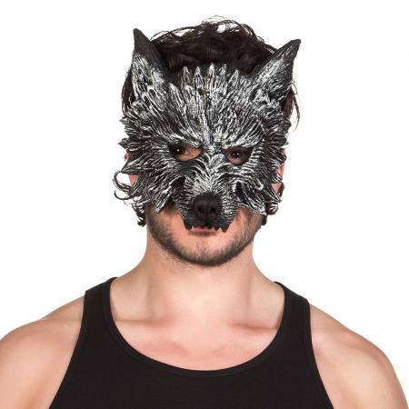 Schaum Halbmaske Werwolf