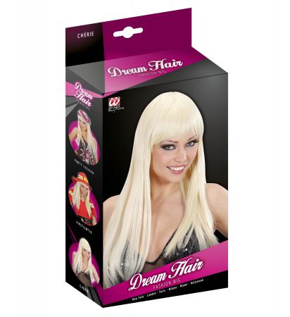 Dream Hair Perücke Cherie in Blond mit Pony Glatt