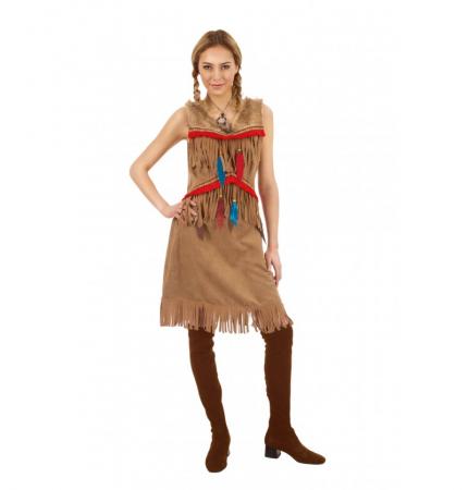 Damen Indianer Kostüm Sioux