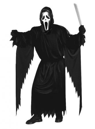 Scream Kostüm mit Maske