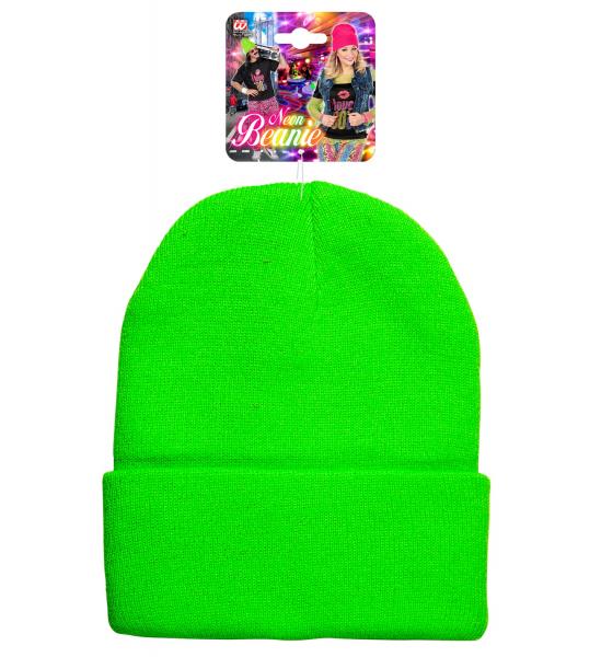 Beanie Mütze in Neon Grün
