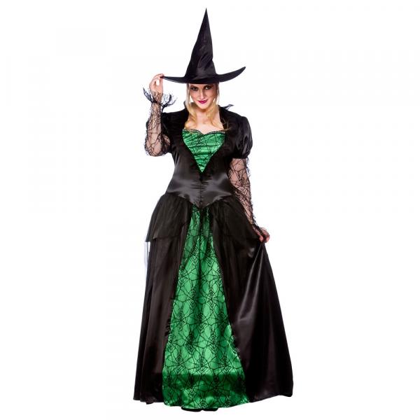 Lunia Waldhexe Kostüm grün-schwarz