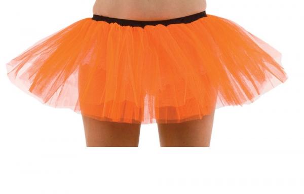 kurzer Petticoat Tutu in Neon Orange