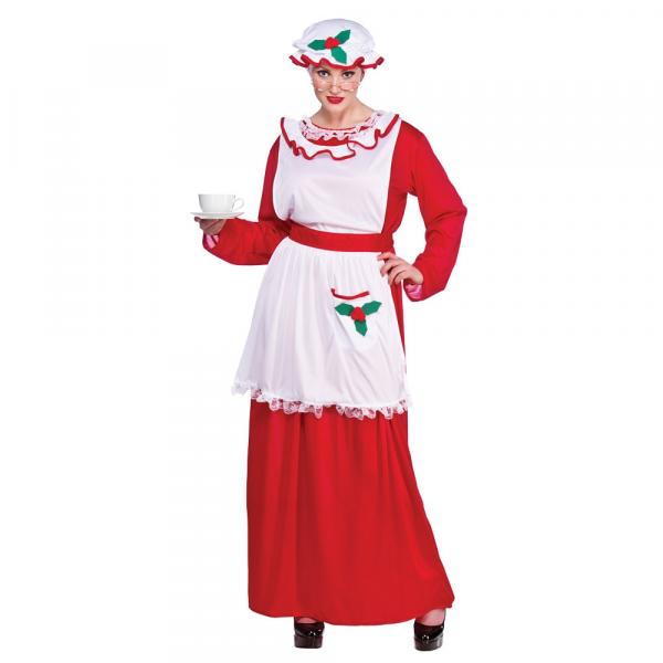 Mrs Santa Claus Weihnachtsfrau Kostüm
