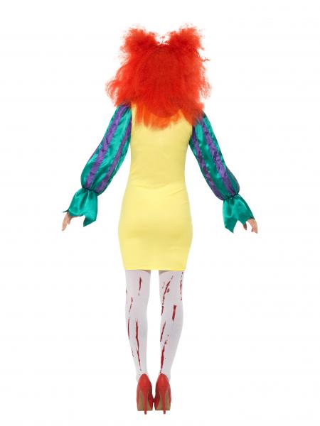 Klassisches Horror Clown Lady Kostüm